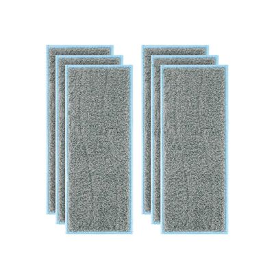 Washable Mop Cloths Rags Pads Accessories, Compatible For IRobot, Braava Jet M6, Robot Vacuum Cleaner Dry Wet Mop Cleaner Cloth Rag Parts(6pcs-a)