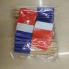 100Pcs National Flag Toothpicks Cupcake Picks Decoration for Display Desserts Snacks Food and Football Themed Parties Party Decoration Toothpicks view 3