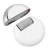 Pearl White Electric Foot Callus Remover with 2 Grinding Heads and 2 Speed Settings Rechargeable Foot File for Dry Cracked Skin view 4