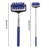 VOVSTO Telescopic Massager Back Roller, Tunable Portable Roller Massager Massage Tools, Extended Scraper Telescoping for Back, Arms, Head(Deep Blue) view 2