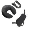 NOENNULL Adjustable Beauty Bed Headrest Cradle Soft U Shape Pillow for Massage Table Black view 4
