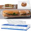 Damroos, 10,000 Count, Plastic Deli Sheets, 15" x 10 3/4", Clear, Greaseproof, Waterproof, Interfolded view 1