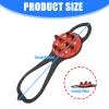 HGENAHGTF Motorcycle Shoe Brake Pad Cycling Bike Motorcycle Soles Flame Device Outdoor Sparks for Enhances Control Outdoor Sparks Cycling Tool view 4