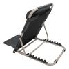 Lifting Bed Backrest Floor Support Chair Thickened Stainless Steel Tube Multifunctional Chair for Pregnant Women, Elderly, Grass Camping, 6 Level Adjustment (Blue Stripe) view 4