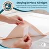 MKISS Extra Large Bed Pads with Adhesive Strips 40" x 36" 25 Count Super Absorbent Thicker Disposable Underpads Heavy Duty Incontinence Pads for Adults & Senior, Kids, Chucks Pee Pads for Training Pad view 3