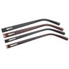 Glasses Arm Replacement 1pair 6.8mm 9mm PC Spring Glasses Eyeglasses Temple Plastic Leg Tip Optical Frame Eyewear Repairing Parts Black Brown(SPC002 Brown) view 1