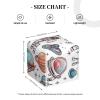 Pu Leather Cube Tissue Box Holders Modern Waterproof Square Tissue Box Cover Space Theme Facial Paper Holder For Bathroom Kitchen Nightstand Office Home Decor view 3
