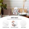 Pu Leather Cube Tissue Box Holders Modern Waterproof Square Tissue Box Cover Space Theme Facial Paper Holder For Bathroom Kitchen Nightstand Office Home Decor view 4