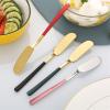 ESTINTENG 2PC-304 stainless steel butter home fresh and exquisite personality-red and silver butter view 4