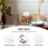 Pu Leather Cube Tissue Box Holders Modern Waterproof Square Tissue Box Cover Fantasy Bunny Style Facial Paper Holder For Bathroom Kitchen Nightstand Office Home Decor view 4