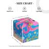 Pu Leather Cube Tissue Box Holders Modern Waterproof Square Tissue Box Cover Octopus Cartoon Facial Paper Holder For Bathroom Kitchen Nightstand Office Home Decor view 3
