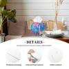 Pu Leather Cube Tissue Box Holders Modern Waterproof Square Tissue Box Cover Octopus Cartoon Facial Paper Holder For Bathroom Kitchen Nightstand Office Home Decor view 4