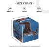 Pu Leather Cube Tissue Box Holders Modern Waterproof Square Tissue Box Cover Christmas Facial Paper Holder For Bathroom Kitchen Nightstand Office Home Decor view 3