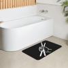 GizmoBox Drumsticks Drummer Bath Mat Rugs 15.7x23.6 in,Diatomaceous Earth Bathroom Rug Fit Rubber Non-Slip Absorbent Mat view 3