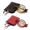 ABETOS Folding Reading Glasses Men Women Round Portable Blue Light Readers Pocket Wallet Eyeglasses w/Zipper Case, Two pairs+2.5 view 1