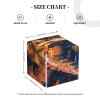 Pu Leather Cube Tissue Box Holders Modern Waterproof Square Tissue Box Cover Eiffel Tower Facial Paper Holder For Bathroom Kitchen Nightstand Office Home Decor view 3