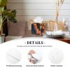 Pu Leather Cube Tissue Box Holders Modern Waterproof Square Tissue Box Cover Eiffel Tower Facial Paper Holder For Bathroom Kitchen Nightstand Office Home Decor view 4