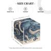 Pu Leather Cube Tissue Box Holders Modern Waterproof Square Tissue Box Cover And Friends Facial Paper Holder For Bathroom Kitchen Nightstand Office Home Decor view 3