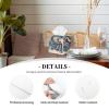 Pu Leather Cube Tissue Box Holders Modern Waterproof Square Tissue Box Cover And Friends Facial Paper Holder For Bathroom Kitchen Nightstand Office Home Decor view 4