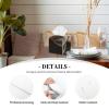 Pu Leather Cube Tissue Box Holders Modern Waterproof Square Tissue Box Cover Cat On Blanket Facial Paper Holder For Bathroom Kitchen Nightstand Office Home Decor view 4