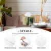 Pu Leather Cube Tissue Box Holders Modern Waterproof Square Tissue Box Cover Cross Flower Facial Paper Holder For Bathroom Kitchen Nightstand Office Home Decor view 4