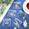 Diamond Art Accessories Zippered Pouch Bags with Slide Lock, Clear Reusable Self Sealing Organizer, Travel-Friendly Mini Storage Bags for Jewelry & Small Craft Pieces, 50 Pack view 3