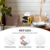 Pu Leather Cube Tissue Box Holders Modern Waterproof Square Tissue Box Cover Cow Sunflowers Facial Paper Holder For Bathroom Kitchen Nightstand Office Home Decor view 4