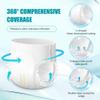 Deodorizing Adult Diapers with Tabs,Medical Senior Incontinence Pull On Underwear,Disposable Bariatric Briefs,Bladder Leak Protection Overnight Defense for Men&Women AD004 view 3