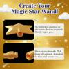 BonneChance 3D Printed Credit Card Wand Tap to Pay, Star Magic Wand Contactless Payment Card Holder, Suitable for Kids Pranks and Contactless Payments (Pastel) view 3