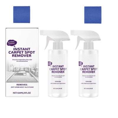 Multipurpose Powerful Quick-Drying Carpet Cleaner,Deep Cleaning Concentrated Carpet Shampoo,Carpet Shampoo (2PCS)