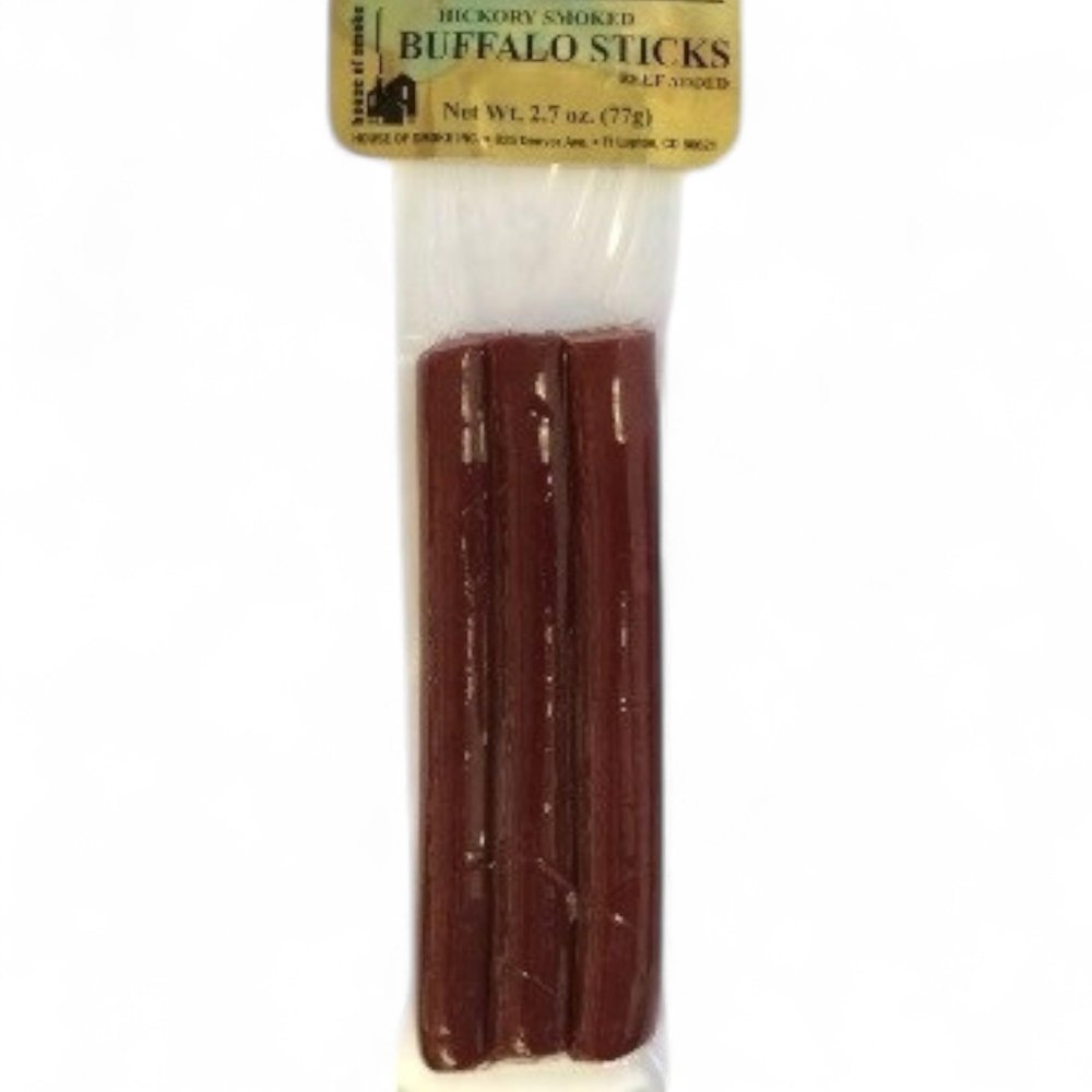House Of Smoke, Beef Snack Sticks, Smoky Flavor with Beer Undertones, 20 count of 3 stick each, 60 sticks Case, Perfect for Culinary Creations or On-the-Go Snacking