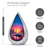 Remembrate Large Ship Cremation Urn for Adults - 10 Inch Sunset Memorial Urns for Human Ashes Female Mom, Blue Decorative Funeral Urn, Tribute Urn Large Adult Male and Female view 2