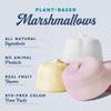 GoodMallow Vegan Marshmallows - Large Kosher Halal Gluten Free Dairy Free Healthy- Natural Gelatin Free Marshmallows for Hot Chocolate, Smores, Baking - Nothing Artificial, Made in USA (Raspberry Pack of 3) view 3