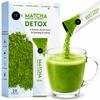 Detox Matcha Powder with Spirulina & Senna, Strawberry Flavored On-the-Go Matcha Green Tea Blend, 20 Single-Serve Sachets for Hot or Iced Matcha, 5.64 oz (160g) view 1