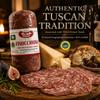 Alma Gourmet Finocchiona IGP Salami, Approx. 3 lb - Imported Tuscan Salami with Fennel Seeds, Traditional Italian Dry Cured Meat for Charcuterie Boards, Product of Italy view 2