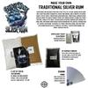 TAPCRAFT GHOSTWAKE Silver Rum Recipe Kit, 5 Gallon Sugar & Molasses Wash with Activated Carbon, for Home Brewing & Distilling, Moonshine Making view 2