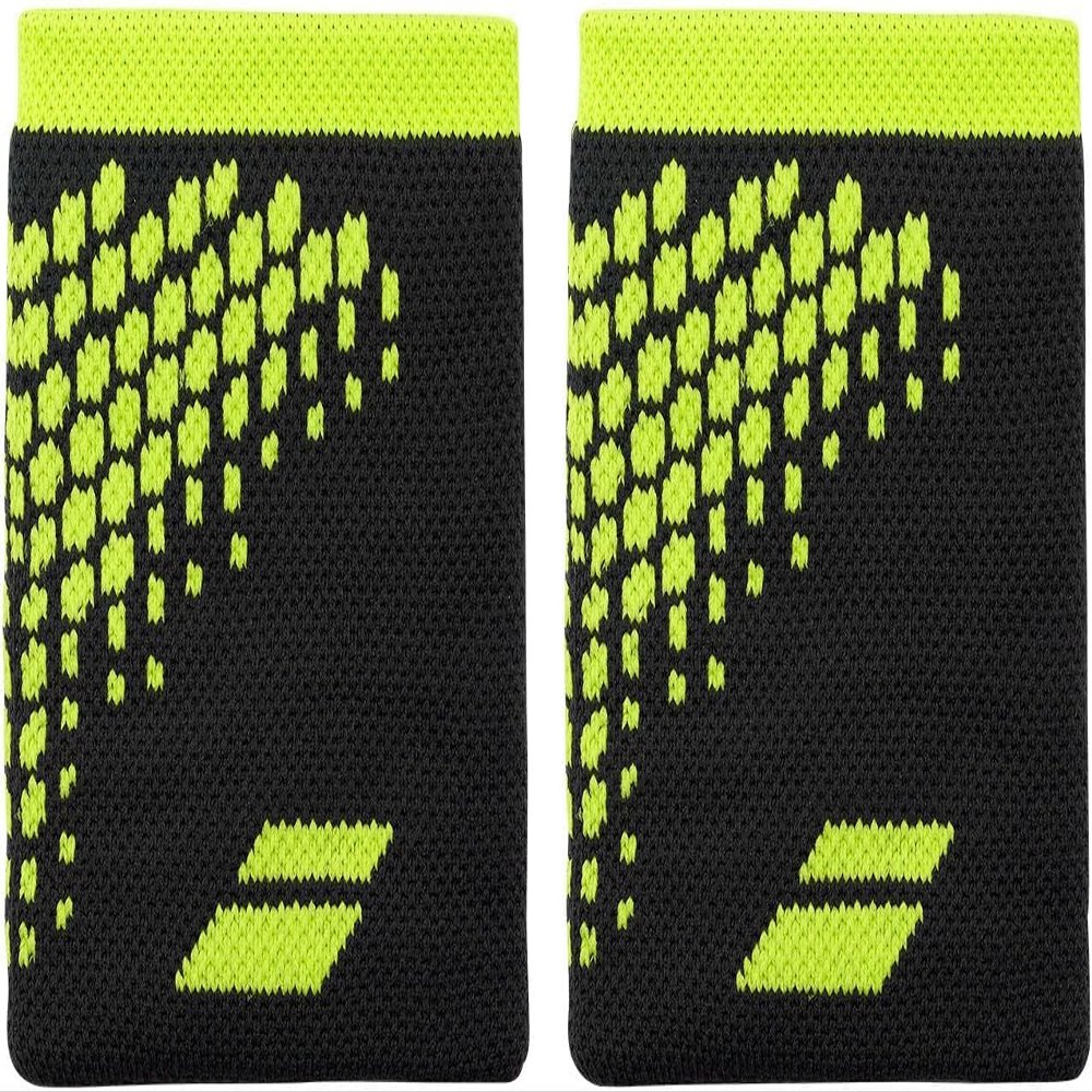 Babolat Logo Jumbo Wristbands (Aero/Grey)