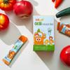 Fruit Flavored Jelly Sticks for Kids, Fruit Flavored Snack, Individually Packed Essential Nutrients Snack for Outdoors Travel School Home, 1 Pack 14.11 oz, 0.7oz (20g) x 20ea (Vegetable, 20 Sticks) view 2