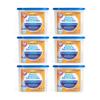 [6 Pack] No Scent Moisture Absorber and Odor Eliminator 14 oz Beads with Microfiber Cloth - Dehumidifier for Basements - Damp Rid Refills, Moisture Absorbers view 1