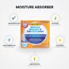 [6 Pack] No Scent Moisture Absorber and Odor Eliminator 14 oz Beads with Microfiber Cloth - Dehumidifier for Basements - Damp Rid Refills, Moisture Absorbers view 2