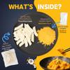 KINIKORA Cheese Instant Rice Cake Cup 6-Pack, Korean Street Food Tteokbokki view 4