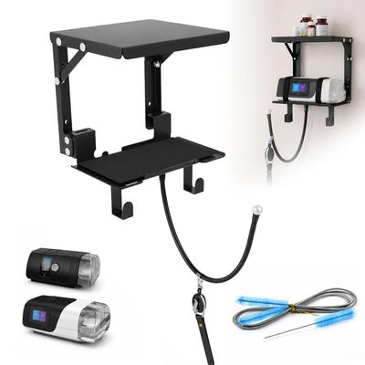 Upgraded CPAP Shelf Wall Mount 2-Tier Organizer for ResMed AirSense 10 & 11