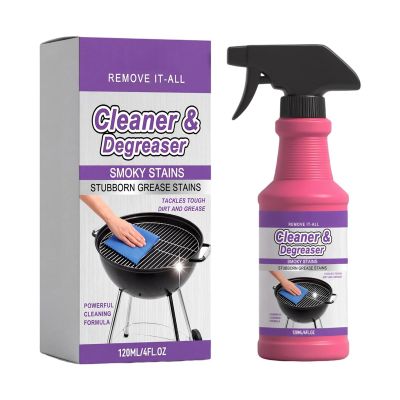 BBQ Grill Cleaner 120ml Powerful Grease Remover