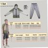 Jorzer Mosquito Suit Translucent Breathable Anti Mosquito Clothing with Zipper - Jacket Hood & Pants & Gloves Lightweight Mesh Clothing for Protecting Hunting Fishing Men Women XL Summer Sport. view 2