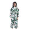 Halearo Double Zippers Beekeeping Jacket Breathable Bee Suit for Beekeeper Smock Supplies Lightweight Polyester Cotton (XXL) view 3
