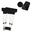 Linyuir Underarm Cushion Pads and Handle Covers for Crutches Comfortable Armpit Support Crutch Accessories Black One Size view 2