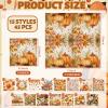 Gueevin 45 Pack Christmas Napkins for Decoupage,Fall view 2