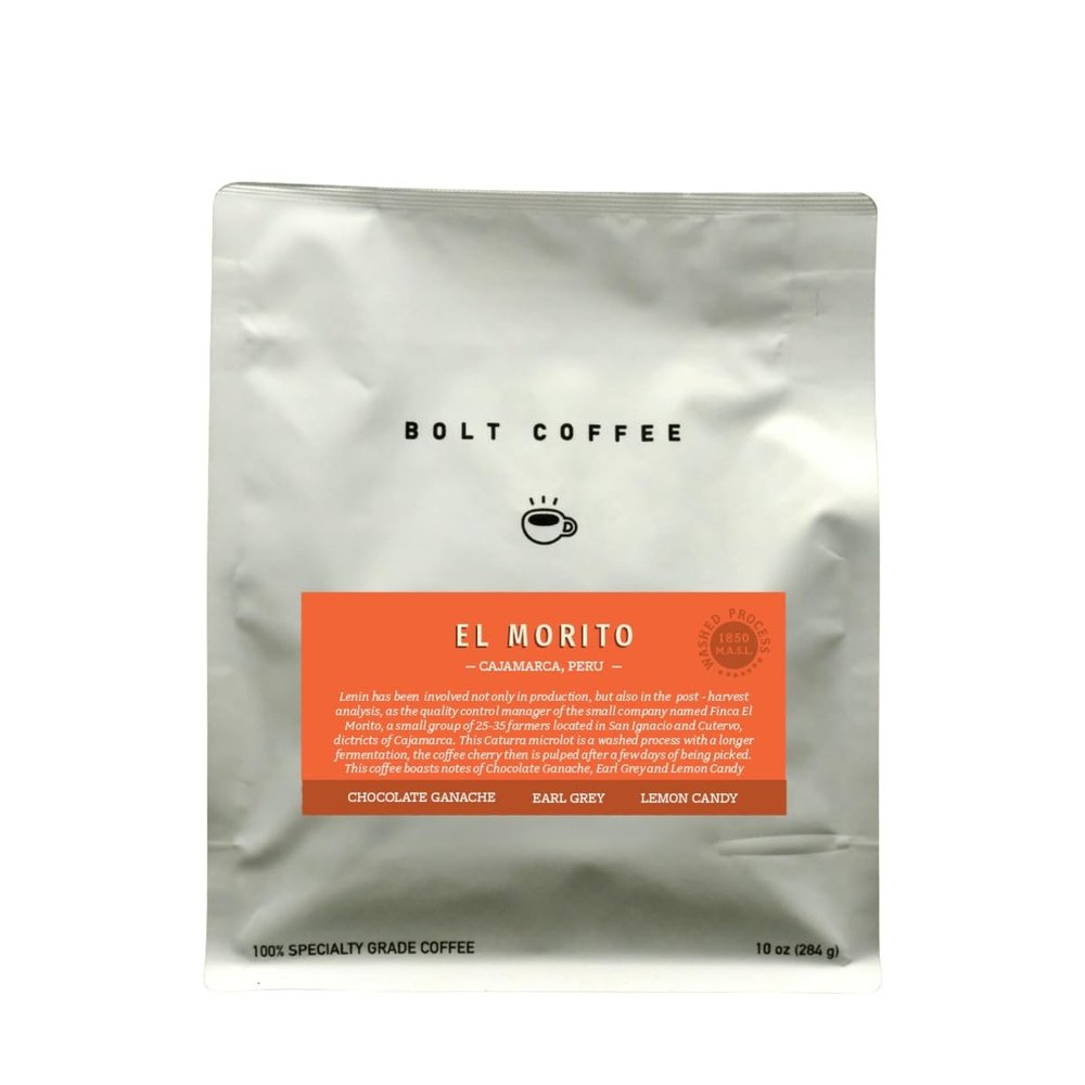 Peru - El Morito - Roasted by Bolt Coffee Co. - Freshly Ground Coffee - 5 Pound Bag
