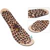 Foot Massage Insole Rubber Cobblestone Therapy Acupressure Point Design Reflexology Feet for Men Women(Large) view 3