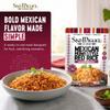 San Miguel de Origen 12g Protein Mexican Homestyle Red Rice with Veggies, Cooked in Bone Broth & Avocado Oil - Ready to Eat Microwave Rice - Gluten Free Mexican Rice Pouch - Easy Meal - (6-Pack) 8.8oz view 3